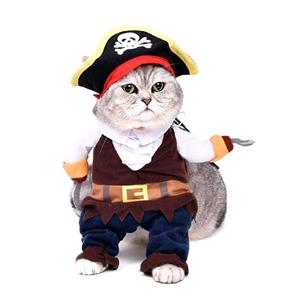Cotton Pet Costume for Cats Rabbits Puppies Twofer Blouses Japan Skirts Lightweight for Weekend Party Christmas Decor