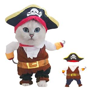 Cotton Pet Costume for Cats Rabbits Puppies Twofer Blouses Japan Skirts Lightweight for Weekend Party Christmas Decor