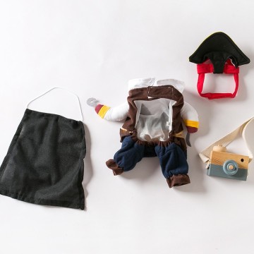 Small Pet Cat & Dog School Uniform Skirts Cosplay Party Apparel for Small Dogs & Cats Sailor Costume Pet Shoes & Socks