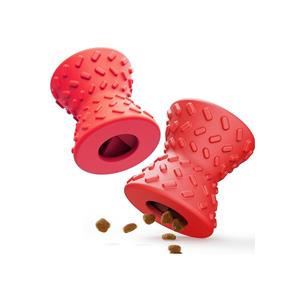 Durable Non - toxic Anti - bite Dog Toys for Aggressive Chewers Promote Oral Care and Mental Health with Food Dispensing Function