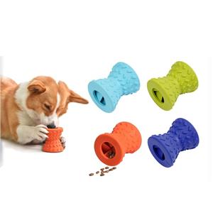 Durable Non - toxic Anti - bite Dog Toys for Aggressive Chewers Promote Oral Care and Mental Health with Food Dispensing Function
