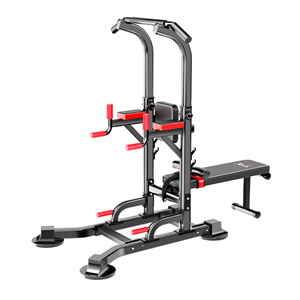 Multifunction Power Tower Dip Stand 500 lbs Capacity Fully Welded Adjustable Pull-Up Station for Home Gym