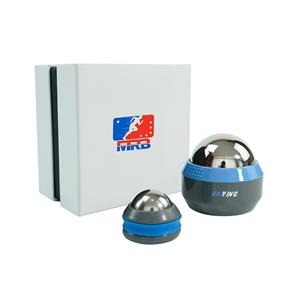 2 Sizes Sports Deep Tissue Massage Ball Set 32mm for Puffy Eyes Migraines 60mm for Back Pain Muscle Spasms Plantar Fasciitis