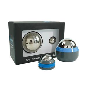 2 Sizes Sports Deep Tissue Massage Ball Set 32mm for Puffy Eyes Migraines 60mm for Back Pain Muscle Spasms Plantar Fasciitis