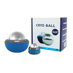 80+32mm Cryo Therapy Massage Ball Set 304 Stainless Steel Ice Therapy Roller Sports Fitness Tool for Pain Relief