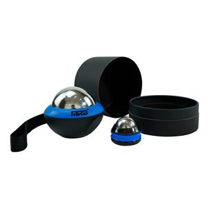 Cryosphere 2.8 Inch Deep Tissue Detachable Rolling Ball Blue Black Ice Massage Roller Ball for 6 Sports Massage Accessories