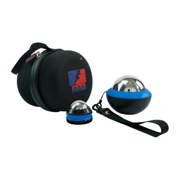 Cryosphere 2.8 Inch Deep Tissue Detachable Rolling Ball Blue Black Ice Massage Roller Ball for 6 Sports Massage Accessories