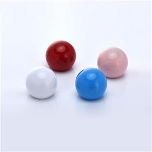 High-Grade Luxury Perfume Bottle Resin Cap Custom Design with Red Green Black White Marble Ball Fancy Resin Crafts