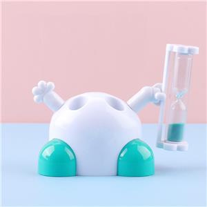 New SandTimer Hourglass Design Toothbrush Rack Holder Sandglass Rack Hold Toothbrush Holder Timer Bathroom Products