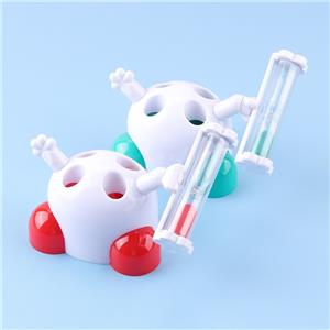 New SandTimer Hourglass Design Toothbrush Rack Holder Sandglass Rack Hold Toothbrush Holder Timer Bathroom Products