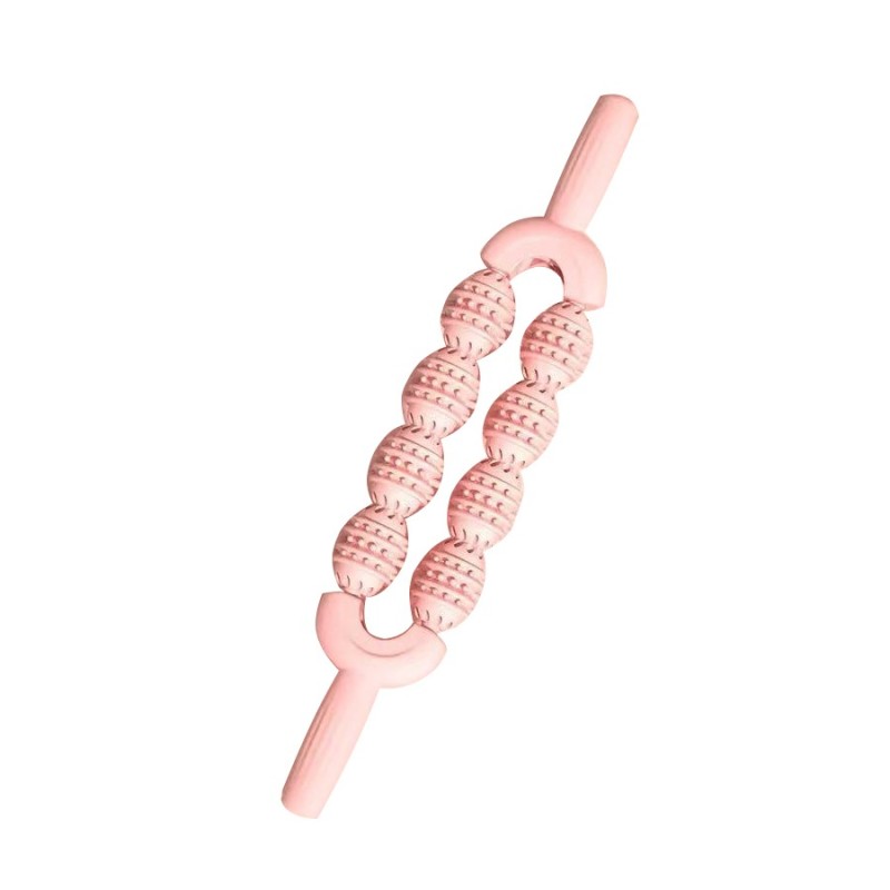 Flexible Fascia Muscle Roller Massager Stick Handheld Lymphatic Drainage Tool for Trigger Point Back Pain Relief Yoga Accessory