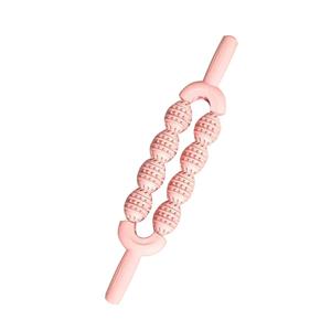 Flexible Fascia Muscle Roller Massager Stick Handheld Lymphatic Drainage Tool for Trigger Point Back Pain Relief Yoga Accessory