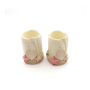 5-Piece Beige Resin Bathroom Accessory Set Includes Lotion Soap Dispenser Toothbrush Holder Vanity Tray 2 Cups Resin Crafts