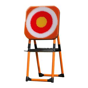 Adults & Kids Outdoor/Indoor Fun Set 8 Plastic Hatchets Ninja Stars Bristle Dart Board-Throwing Game for Backyard Entertainment