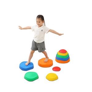 Children's Plastic Half Ball Balance Training Sensory Integration Exercise for Preschoolers for Daycare & Trampoline Park
