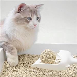 Ultra Absorbent Natural Mini-Pellet Cat Litter Low Tracking Odor Control Activated Charcoal Strong Clumping Self-Cleaning Litter