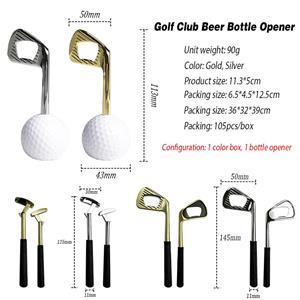 Uniquely Designed Miniature Golf Club Bottle Opener for Beer Enthusiasts Travel Lovers Home Decor Party Favors Novelty Gifts