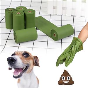 Custom 100% Recyclable Biodegradable Compostable Pet Waste Dog Poop Excrement Bags Eco-Friendly Corn Starch Private Label