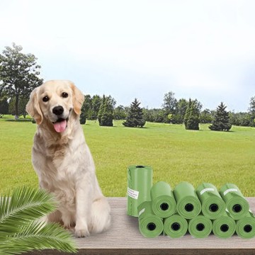 Portable Pet Waste Bags Bulk Dog Poop Bags on a Roll Strong Odor Control Plastic Scooper Refills for Cats
