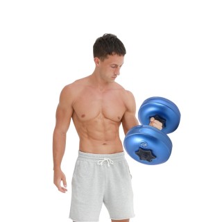 High Quality Portable PE Material Water Bottle Dumbbell for Fitness
