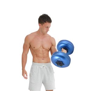 High Quality Portable PE Material Water Bottle Dumbbell for Fitness