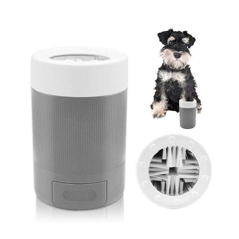 Dog Paw Cleaner Pet Foot Washer Claw Cleaning Brush Pet Grooming Washing Bucket for Dirty Cat Feet