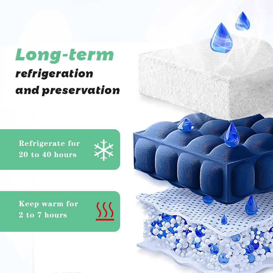 Insulated cooler box with ice massage ball