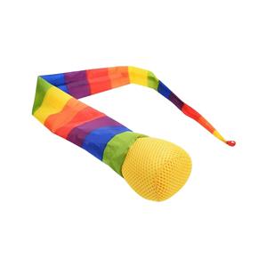 Tail Ball Rainbow Comet Lightweight Safe Eco-Friendly Fabric Sandbags for Sensory Training Soft Meteor Ball Sports Entertainment