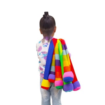 Tail Ball Rainbow Comet Lightweight Safe Eco-Friendly Fabric Sandbags for Sensory Training Soft Meteor Ball Sports Entertainment