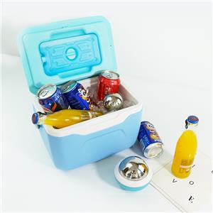 Portable Manual Massager Tool with Massage Ball Cold Roller Therapy for Back Leg Muscles Muscle Relaxation Ice Pack Cooler Box