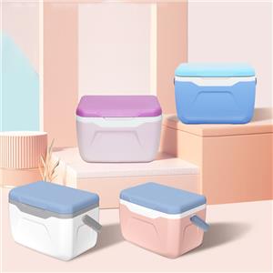 Portable Manual Massager Tool with Massage Ball Cold Roller Therapy for Back Leg Muscles Muscle Relaxation Ice Pack Cooler Box