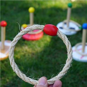New Design Outdoor Wooden Ring Toss Game Educational Training Sports & Entertainment Toy for Kids
