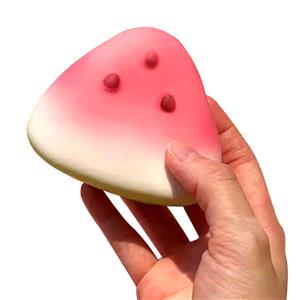 Hot Sale Kawaii Watermelon Squishies Soft Slow Rising Food Squeeze Toys for Stress Relief New Promotional Items