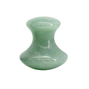Mushroom Gua Sha Jade Eye Massage Facial Tool Smooth Cute Mushroom Shaped Scraping for Women SPA Lift Remove Wrinkles
