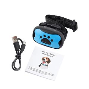 Adjustable Ultrasonic Anti-Barking Device for Small Medium Large Dogs Waterproof Bark Control Training Collar No Shock