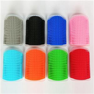 Automatic Rotating Cat Massager and Scratcher, Interactive Grooming Brush with Catnip for Relieving Tension