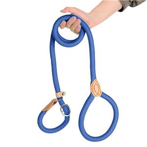 1.5m Nylon Braided Dog Leash for Small Medium Large Dogs Cats Night-Reflective Hands-Free Lighting Padded for Comfort