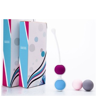 Women's Silicone Exercise Balls Training Set for Bladder Control Pelvic Floor Trainer with Pilates & Yoga Pelvic Floor Exercises