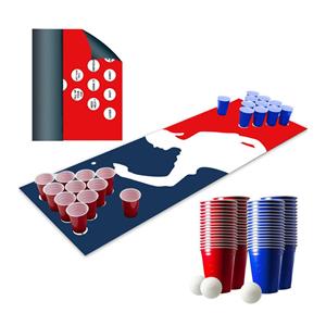 Direct Factory Sale Custom PVC Full Beer Pong Set Hot Adult Board Card Game for Hen Parties