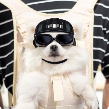 Pet Helmet Dog Motorcycle Helmet Dog Hard Hat Outdoor Sport Pet Cap for Cats Small Medium Large Dogs