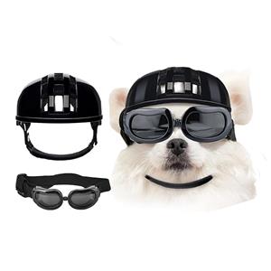 Pet Helmet Dog Motorcycle Helmet Dog Hard Hat Outdoor Sport Pet Cap for Cats Small Medium Large Dogs