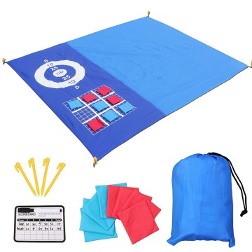 Trendy Waterproof Wear-Resistant Printed Beach Mat Portable Design for Easy Clean Essential for Outdoor Picnics Beach Leisure
