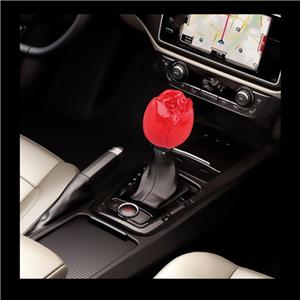 JDM Clear Transparent Crystal Rose Universal Gear Stick Shifter Lever Underwater Flower Gear Shift Knob Car Novelty Gifts