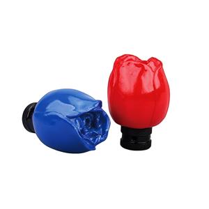 JDM Clear Transparent Crystal Rose Universal Gear Stick Shifter Lever Underwater Flower Gear Shift Knob Car Novelty Gifts