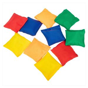 Wholesale Price Toss Game Filling Custom Multicolor Cornhole Bean Bag Toss Bags