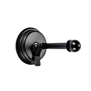 Mountable Self-Trigger Point Massager Muscle and Back Pain Relief Massage Roller with Suction Cup for Body and Leg Application