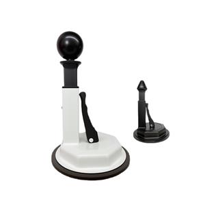 Mountable Self-Trigger Point Massager Muscle and Back Pain Relief Massage Roller with Suction Cup for Body and Leg Application