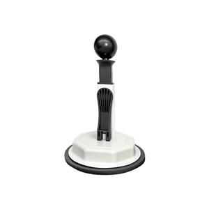 Mountable Self-Trigger Point Massager Muscle and Back Pain Relief Massage Roller with Suction Cup for Body and Leg Application