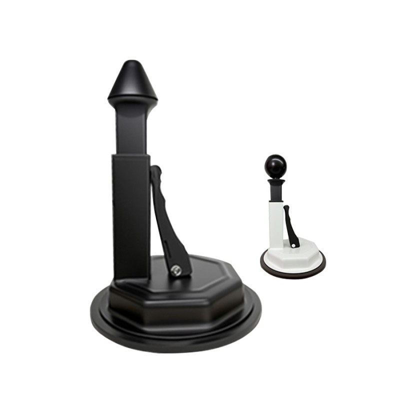 Mountable Self-Trigger Point Massager Muscle and Back Pain Relief Massage Roller with Suction Cup for Body and Leg Application