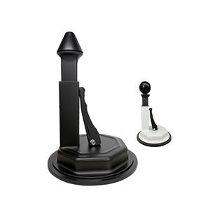 Mountable Self-Trigger Point Massager Muscle and Back Pain Relief Massage Roller with Suction Cup for Body and Leg Application